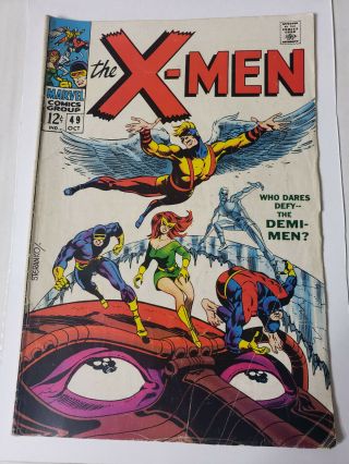 Marvel Comics The X - Men Issue 49 Oct (1968)