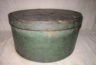 A Early Large Painted Pantry Box