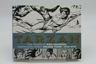 Tarzan Complete Russ Manning Newspaper Strips (2013) Vol 4 Hcdj Idw 1974 - 79 Nm -