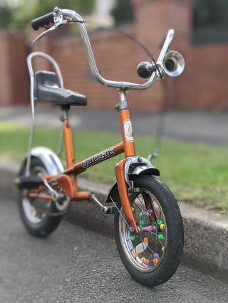 Vintage 1970’s Raleigh Budgie Chopper Bike Gold All