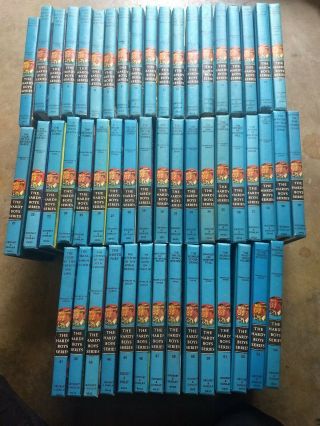 Vintage,  Hardy Boys Series,  Grosset Dunlap,  52 Vol.  Set