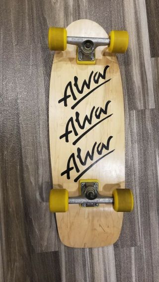 Alva Reissue Skateboard Deck With Reissue Yoyo 