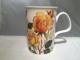 Coffee Mug English Rose Fine Bone China England Roy Kirkham Vintage Florals