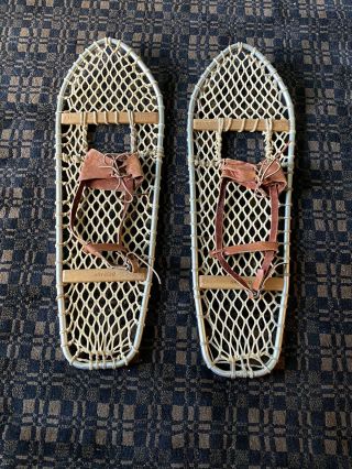 Vintage Ski - Doo Snowmobile Snowshoes Made In Canada 110a (1967)