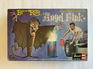 Vintage Revell Angel Fink Ed Big Daddy Roth Model Kit Rat Fink