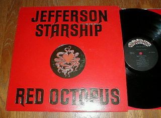 Jefferson Starship Orig 1975 " Red Octopus " Lp W Miracles Unplayed Nm -