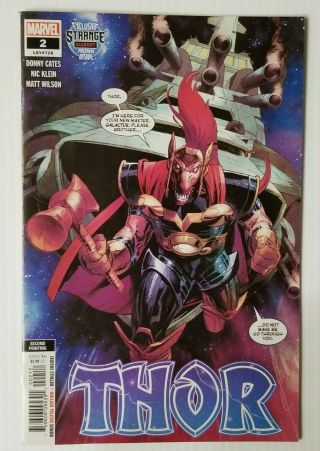 Thor 2 - 2nd Printing Cover Art By Nic Klein - Dc Universe Reference