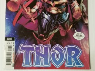 THOR 2 - 2nd Printing Cover Art by Nic Klein - DC Universe Reference 3