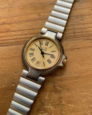 Vintage Ladies DUNHILL Swiss Made Quartz Watch, 2