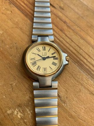 Vintage Ladies DUNHILL Swiss Made Quartz Watch, 3
