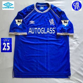 Chelsea Football Shirt Zola 1999/00 Umbro Perfect Vintage Jersey