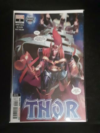 Thor 2 - 2nd Printing Cover Art By Nic Klein