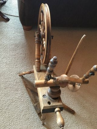 Rare Vintage Spinning Wheel,  Antique Wooden Spinning Wheel
