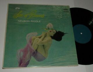 Nelson Riddle Sea Of Dreams Capitol T - 915 Sexy Cheesecake Exotica Diane Webber