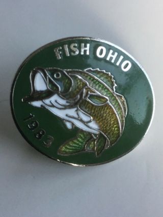 1983 Fish Ohio Pin