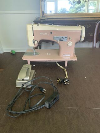 Necchi Lelia 513 Vintage Sewing Machine And