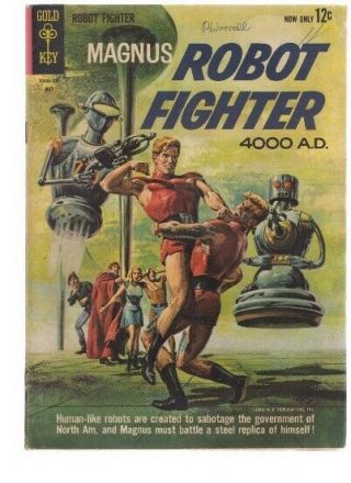 Magnus Robot Fighter 2 Fn 6.  0 / Silver Age Gold Key Series