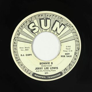 Rock & Roll 45 - Jerry Lee Lewis - Bonnie B/money - Sun - Mp3
