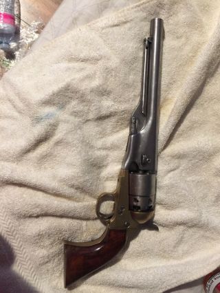 Vintage Black Powder Pistol Mid 1800 