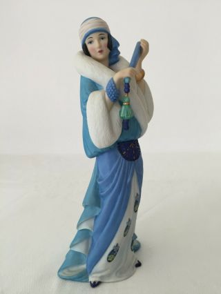 Lenox Porcelain Art Deco Lady Rhapsody In Blue " American Songbook "