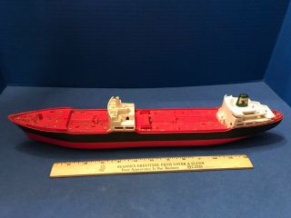 1966 Hess Ship Voyager Tanker Not A Truck Vintage Toy Advertising