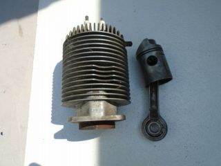 Vintage Simplex Servi Cycle Cylinder And Piston Rod Servi - Cycle