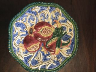 Fitz And Floyd Pomegranate Fruit Plate