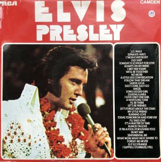 Elvis Presley 3 Lp Vinyl Record Set The U.  S Male Separate Ways Easy Come Easy Go