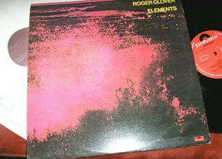 Roger Glover / Deep Purple - Elements,  Orig 1978 Uk Lp / Inner.  Ex