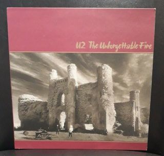 U2 The Unforgettable Fire Lp Vinyl Pre Owned Island Records U2 5 1984