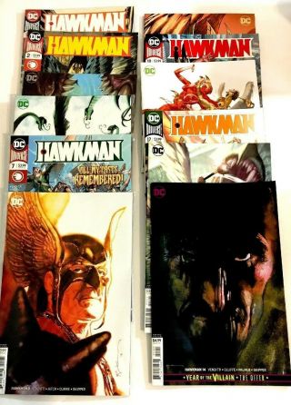 Hawkman Comic Variant Set - Modern Age First Print 2019 Venditti Dc