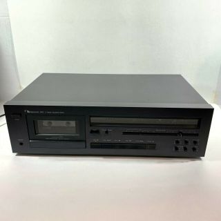 Nakamichi 480 2 Head Cassette Deck Player Recorder Vintage Black (,)