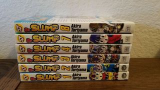 Dr.  Slump Shonen Jump Vols.  1 - 4,  7 & 8,  Manga Akira Toriyama