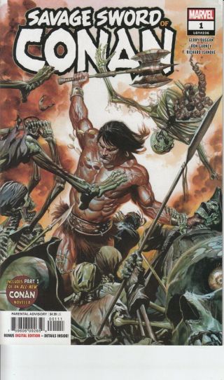 Marvel Comics Savage Sword Of Conan (2019) 1 - 12,  Complete,  Near