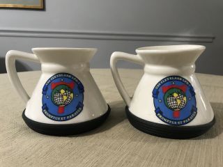 Us Navy Uss Cleveland Lpd - 7 Promptus Et Paratus Coffee Mugs Set Of 2