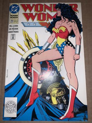 Dc Wonder Woman 72 Brian Bolland Cover Diana Prince Steve Trevor Dc Comic