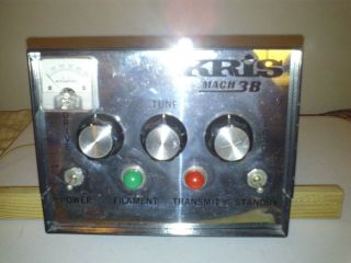 Vintage Kris Mach 3b Ham Radio Linear Amplifier In Great Looking Shape.