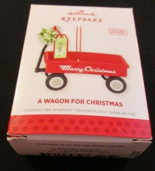 2013 Hallmark Keepsake Ornament A Wagon For Christmas
