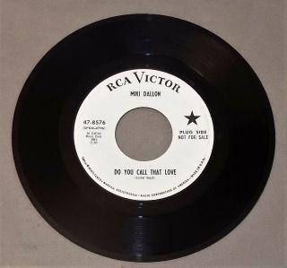 Miki Dallon Do You Call That Love/apple Pie 1965 Rca Mod Garage Beat Promo 45 Ex