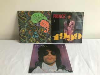 Prince - 3 X 7 " Vinyl Singles / Records