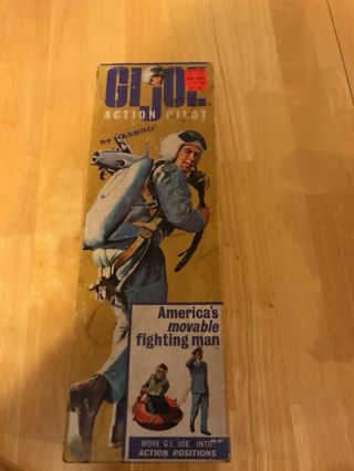 Vintage 1964 Gi Joe Hasbro Action Pilot Air Force Ph Figure W/double Tm 2tm Box