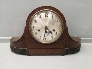 Large Antique Westminster Chime Mantle Clock