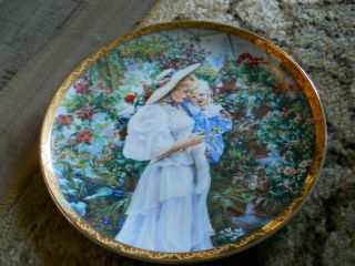 Vintage 1990 A Precious Time Collectors Plate By Sandra Kuck Reco Fine China