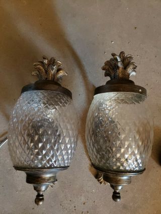 Gorgeous Pineapple Outdoor Wall Lighting Set Of 2