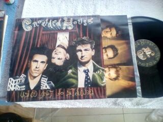 Crowded House Temple Of Low Men Vinyl Lp Record 12 " W/inner