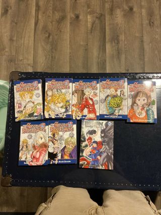 Seven Deadly Sins Manga Vol 1 - 7,  Batman Manga Vol 1