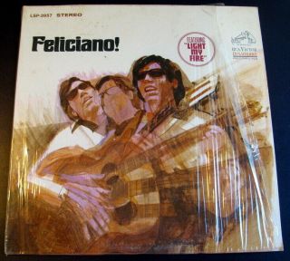 Vinyl Record Album Feliciano Jose1968 Light My Fire California Dream Vg,