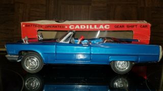 Bandai Cadillac Gear Shift Car - Model 4279 - Vintage 1960 