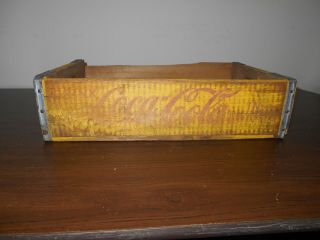 Antique Coca - Cola Wood Wooden Crate