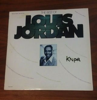 The Best Of Louis Jordan {2 Record Lp Vinyl Set} Jazz 1975 Mca2 - 4079 Boogie